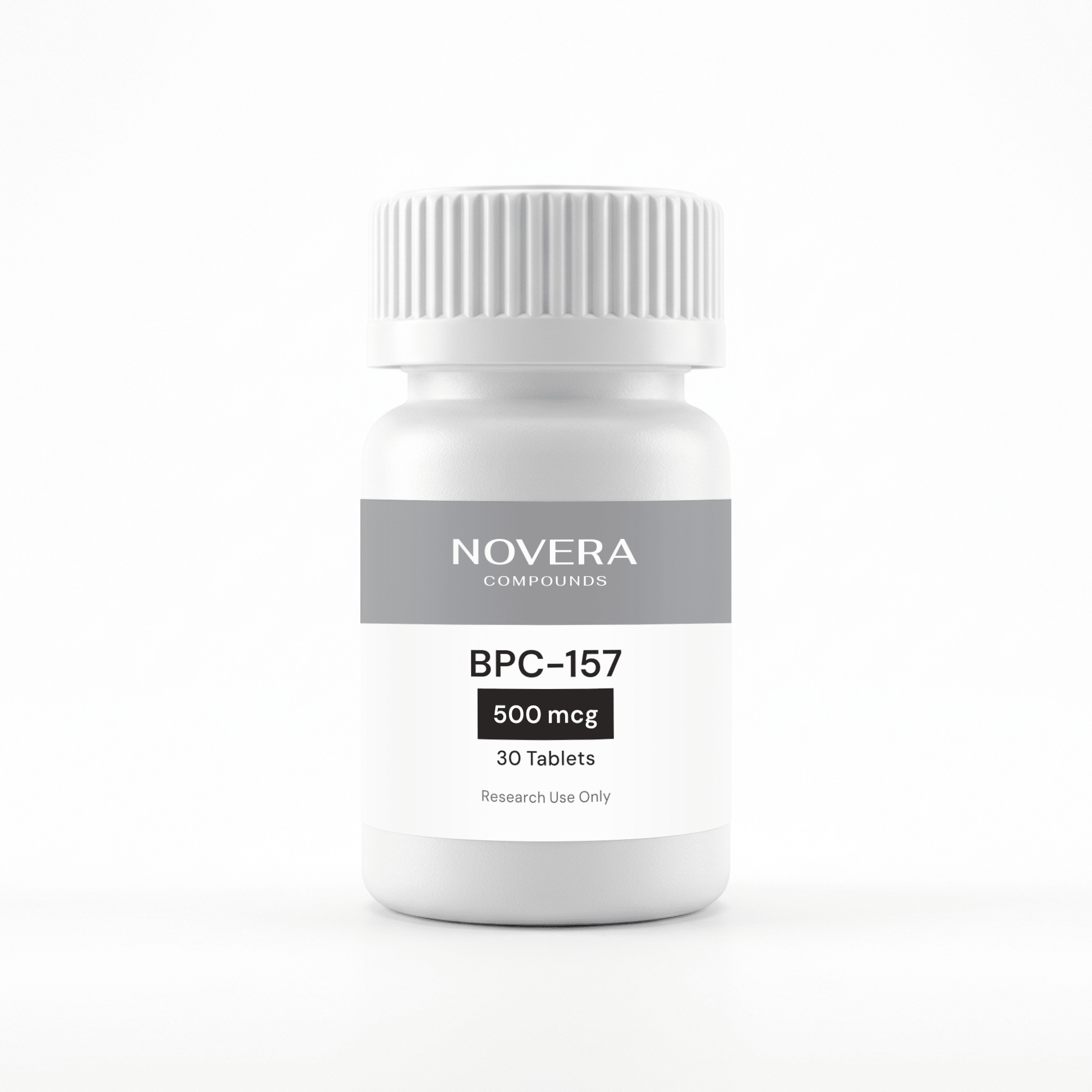 BPC 157 500 mcg Front Novera Oral Tablets Mockup