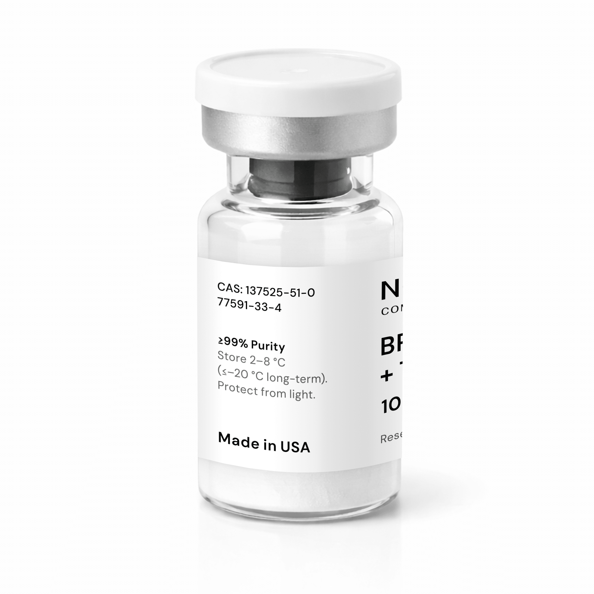 BPC 157 + TB 500 10mg Back