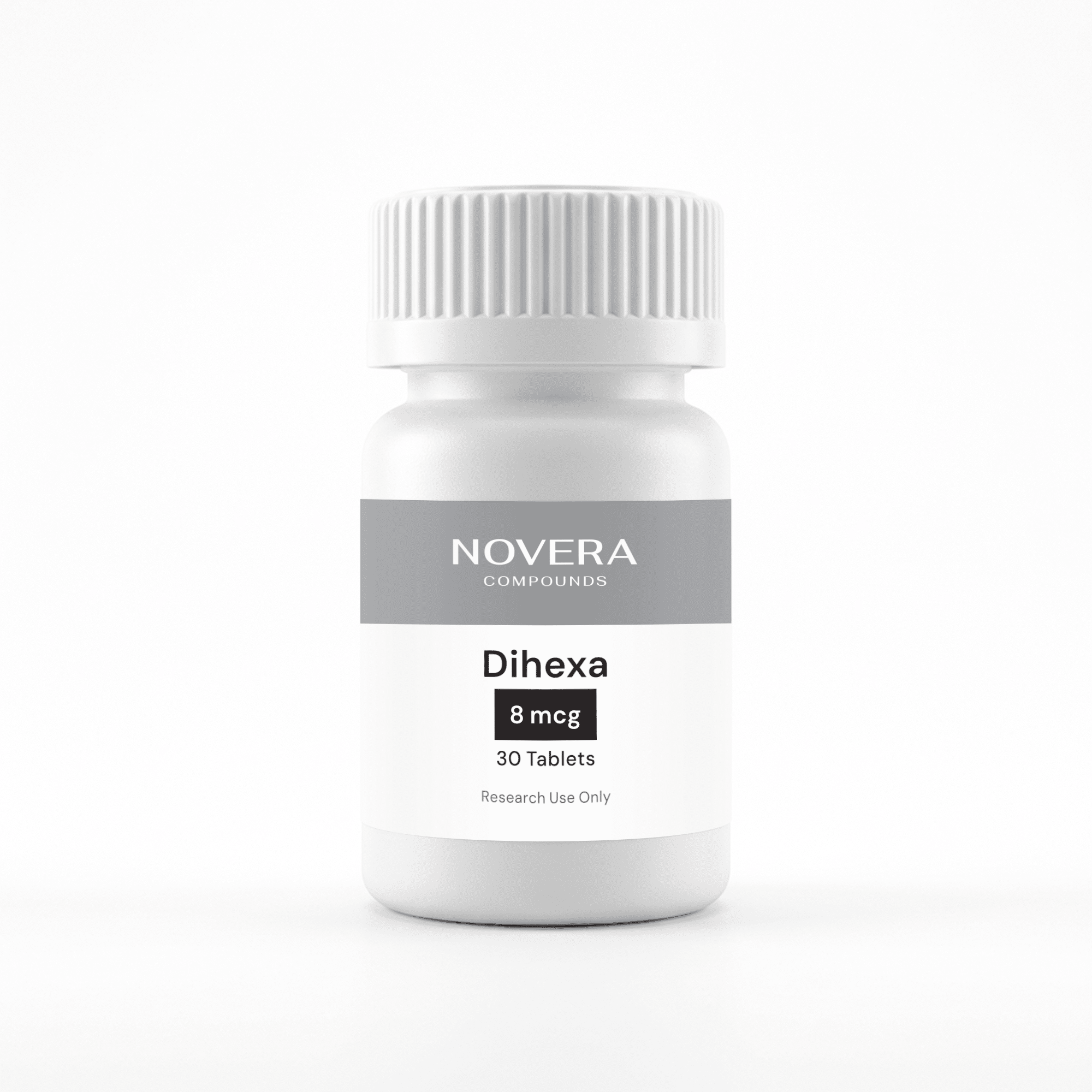 Dihexa 8 mcg Front Novera Oral Tablets Mockup